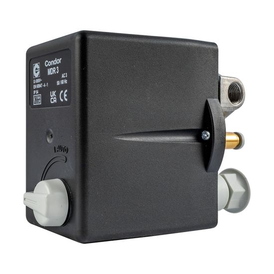 BAMAX Condor Pressure Switch Three Phase 4 Way 10-16 Amp
